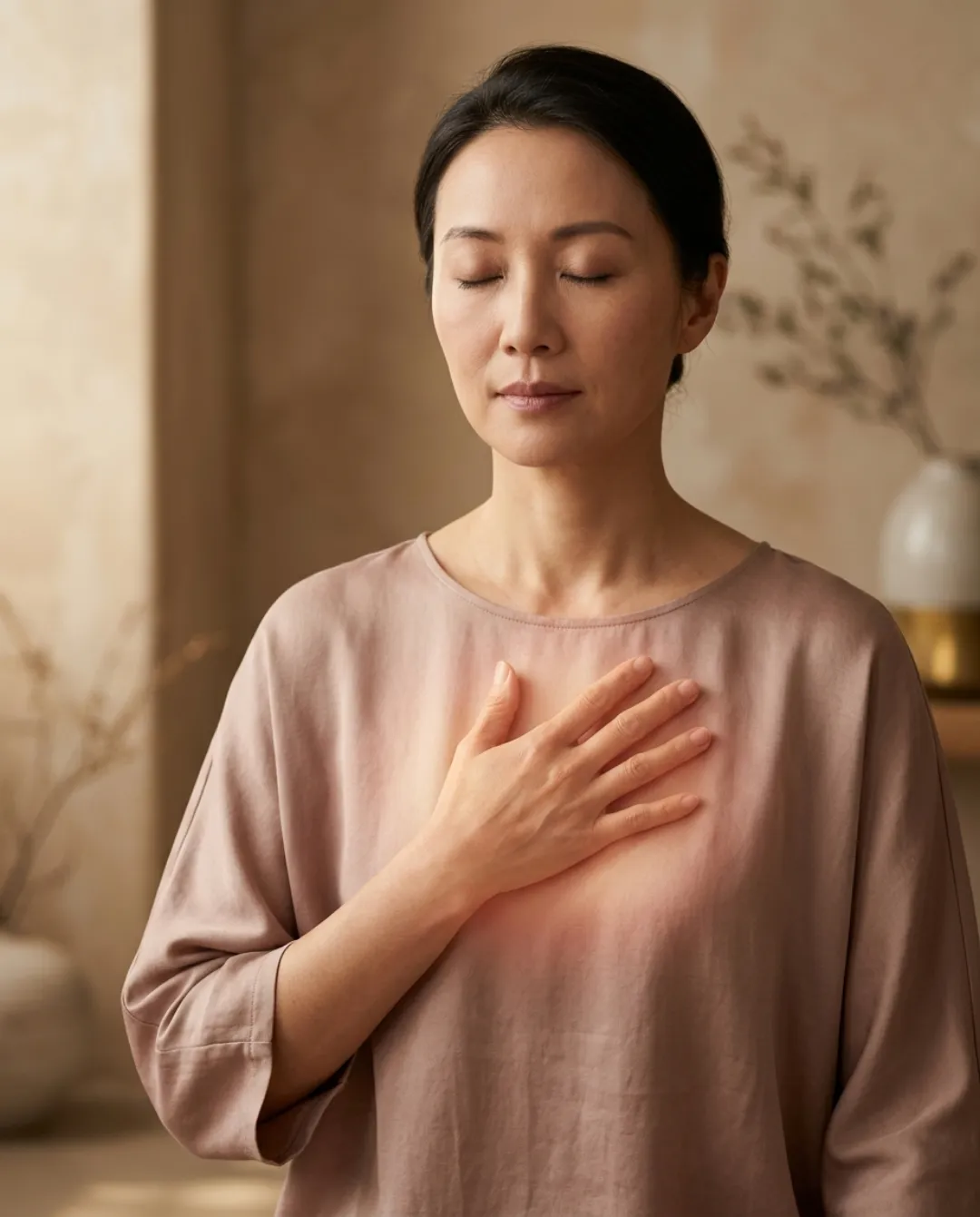 女性胸胁舒适与周期养护 调理逻辑配图